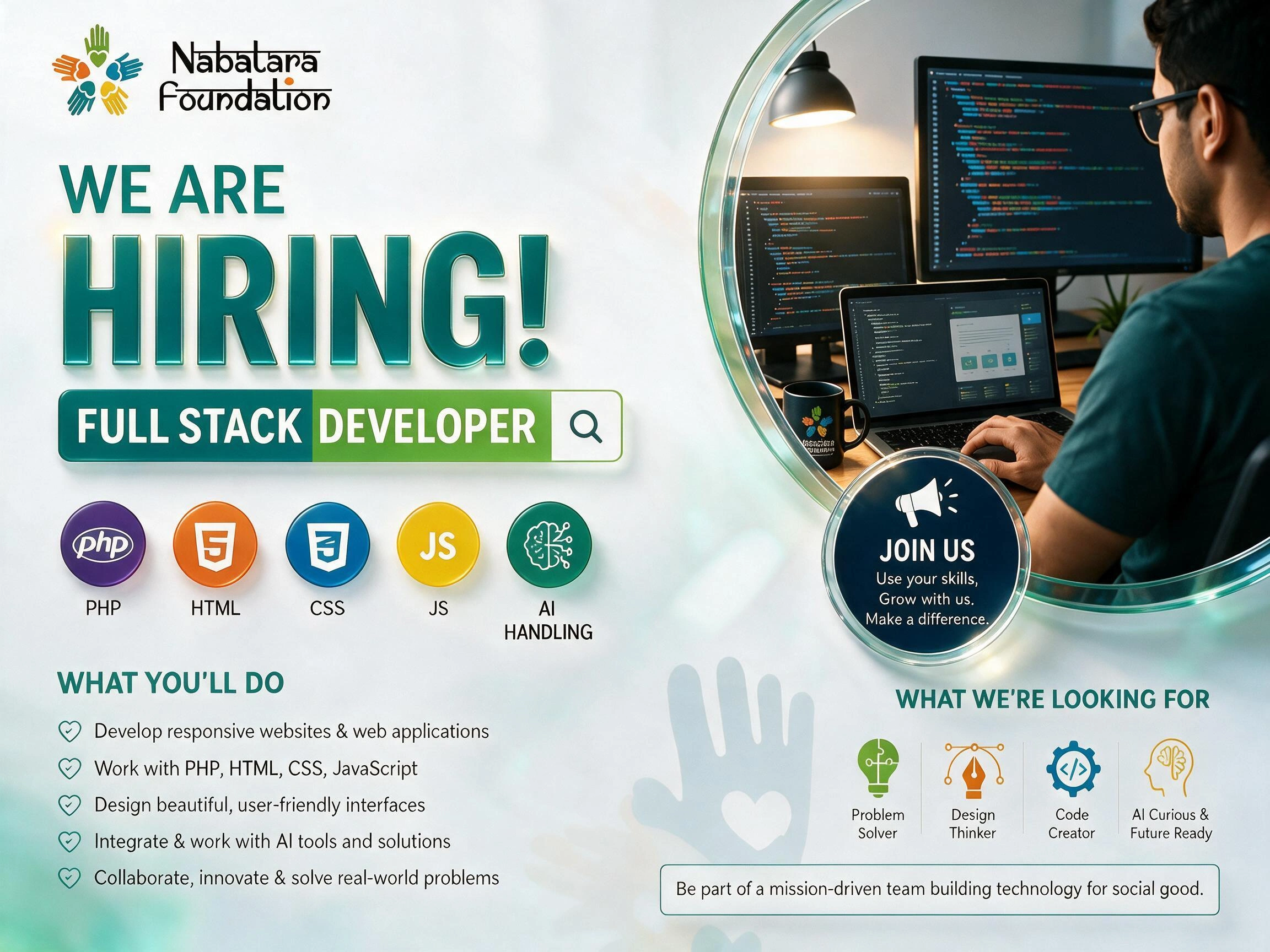 Hiring Full Stack Developer Hiring Full Stack Developer